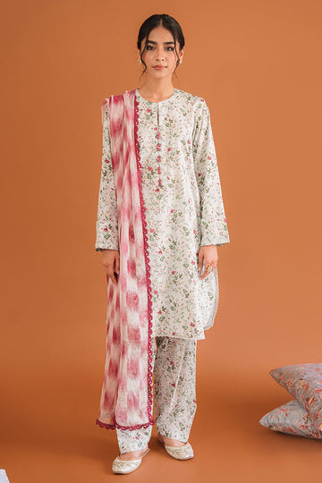 Cross Stitch Subtle Allure Petals Prints Lawn Collection Online Shopping